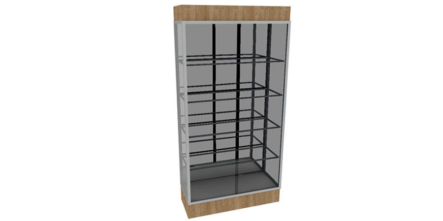 Vitrine Fechada Tubular VFT